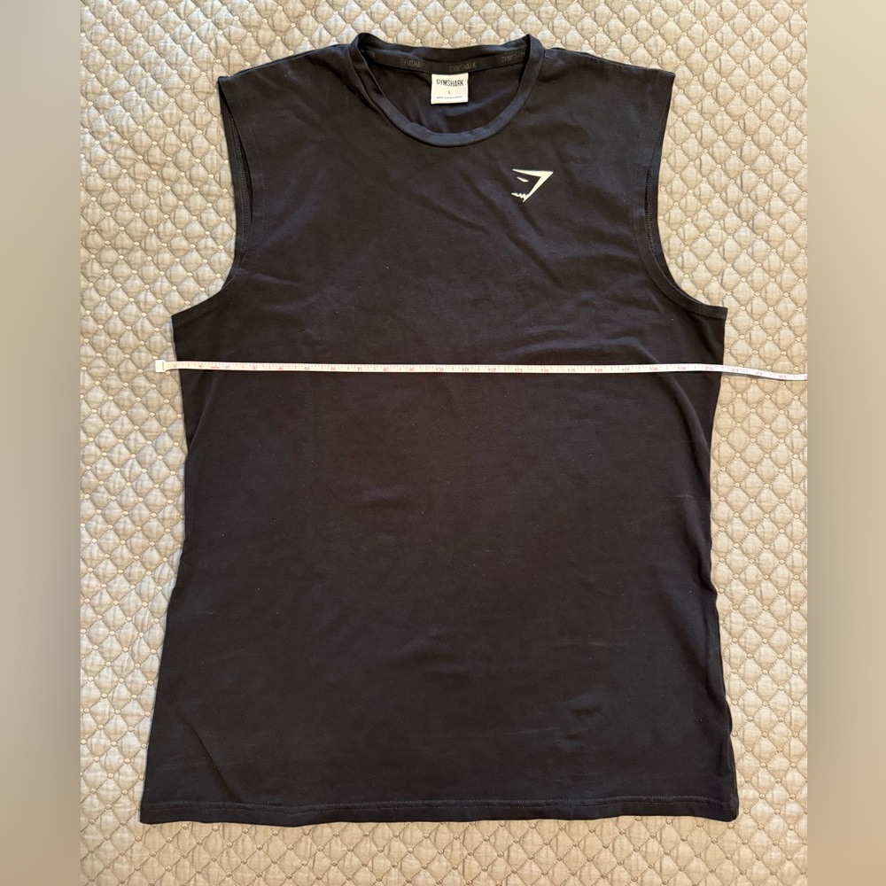 Gymshark Active Sleeveless Black Top